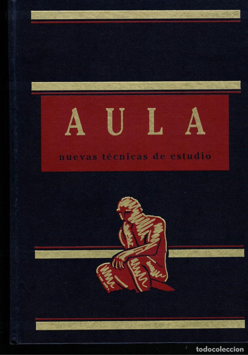 Enciclopedias de segunda mano: Aula volunen 8. Pensamiento, &Eacute;tica y Biograf&iacute;as. Artel 10. Nuevas t&eacute;cnicas de estudio