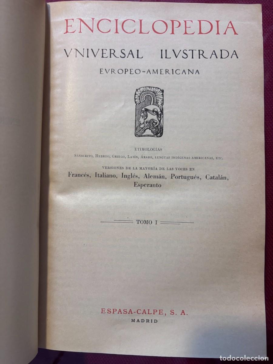 Enciclopedias de segunda mano: Enciclopedia Espasa Calpe - Foto 5