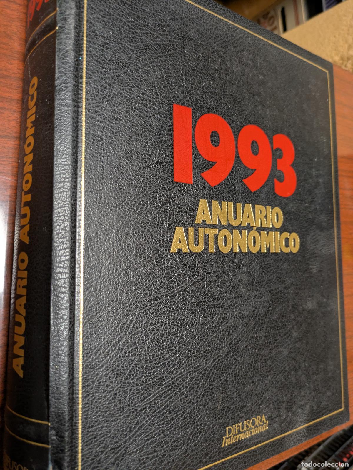 Enciclopedias de segunda mano: anuario autonomico 1993 - primera edicion - Planeta de Agostini