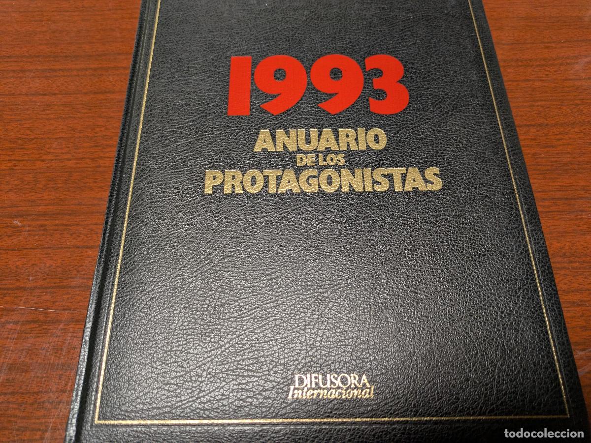 Enciclopedias de segunda mano: anuario de los protagonistas 1993 - primera edicion - Planeta de Agostini