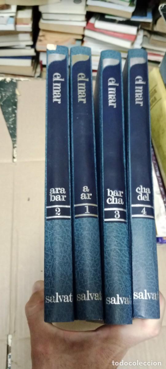 Livres d'occasion: EL MAR GRAN ENCICLOPEDIA DEL MAR SALVAT 4 PRIMEROS TOMOS LIBRO CU-2A