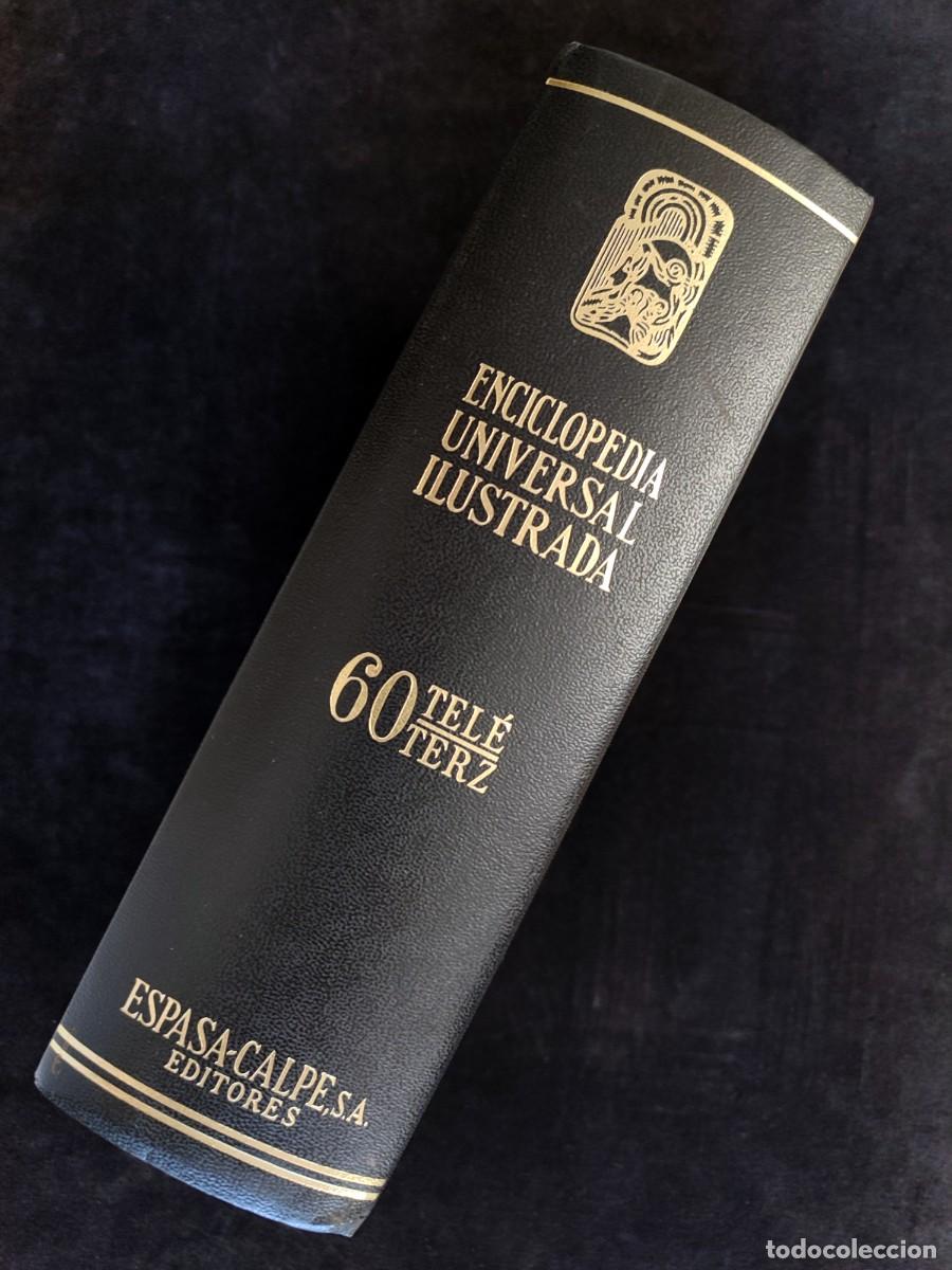 Second hand encyclopedias: ENCICLOPEDIA UNIVERSAL ILUSTRADA EUROPEA AMERICANA. TOMO 60. ESPASA CALPE, 1995
