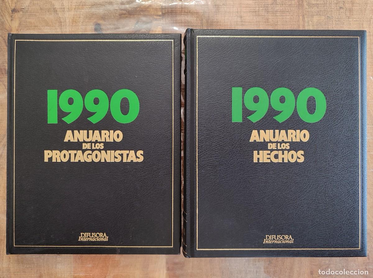 Libri di seconda mano: ANUARIO DE LOS HECHOS Y PROTAGONISTAS 1990. 2 TOMOS. DIFUSORA INTERNACIONAL