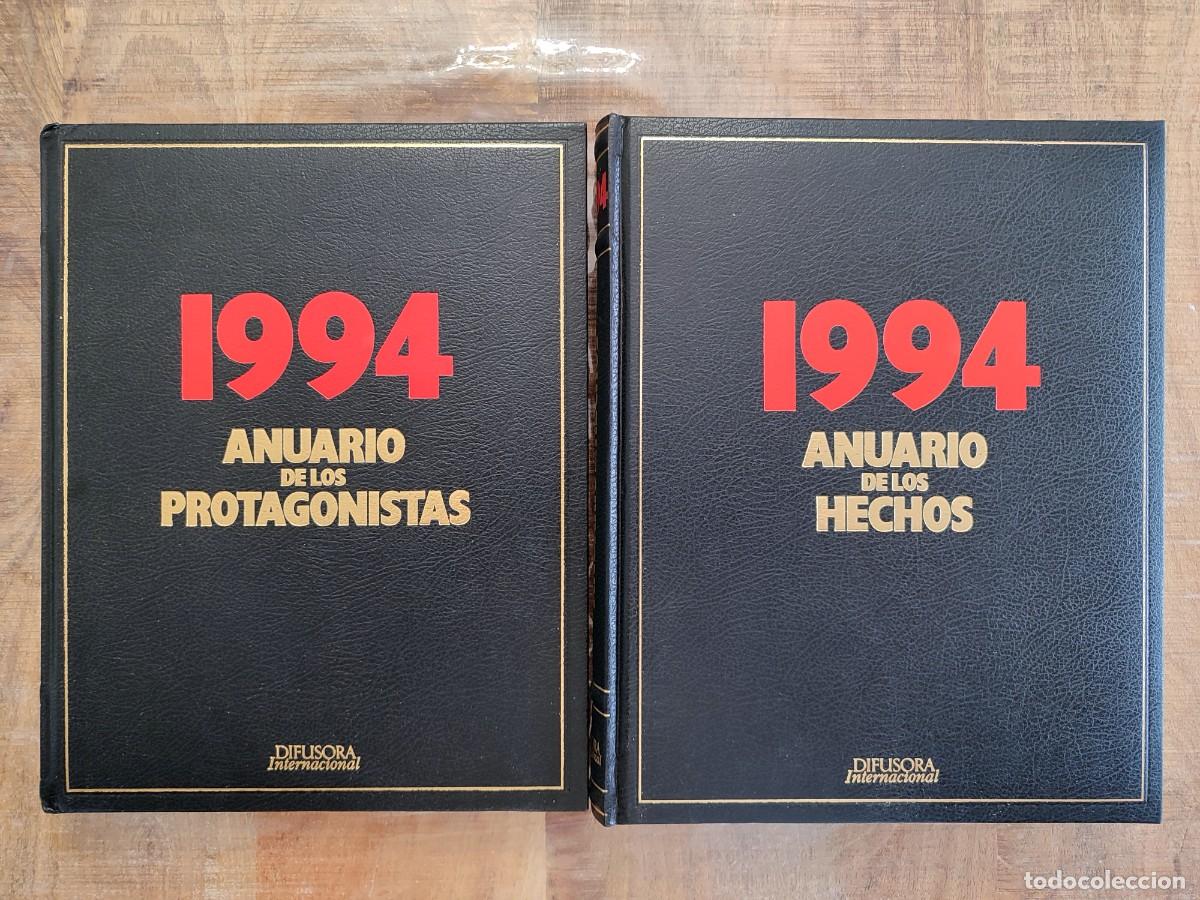 Libri di seconda mano: ANUARIO DE LOS HECHOS, PROTAGONISTAS y TEMAS 1994. 2 TOMOS. DIFUSORA INTERNACIONAL