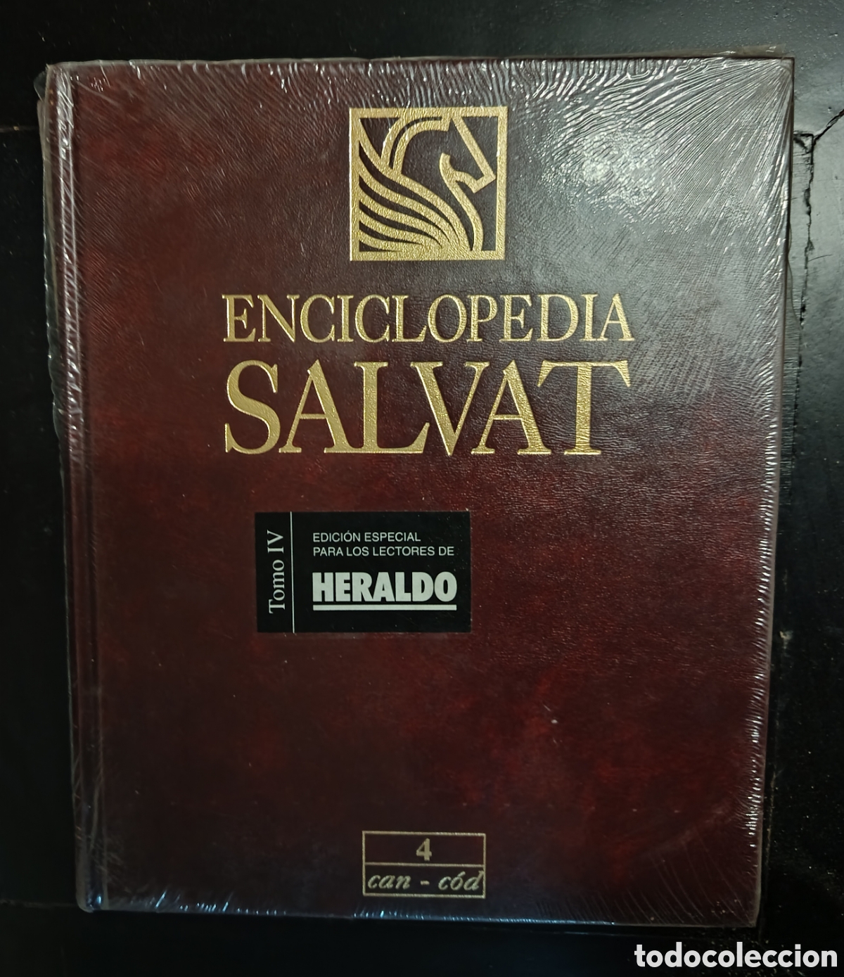 Enciclopedias de segunda mano: Enciclopedia Salvat tomo 4 can-cold Edicion especial Heraldo de Aragon precintado