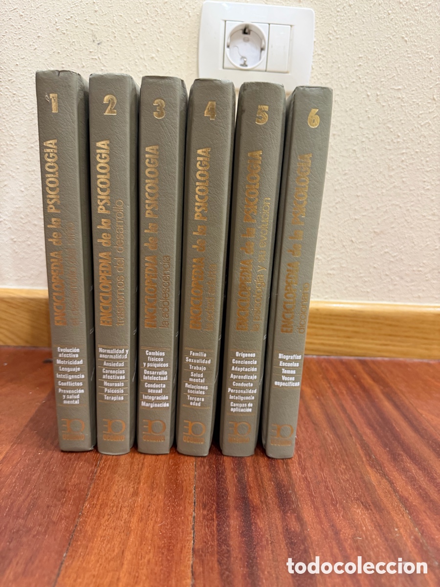 Enciclopedias de segunda mano: Colecci&oacute;n Completa: Enciclopedia de la Psicolog&iacute;a Oc&eacute;ano (6 Tomos)