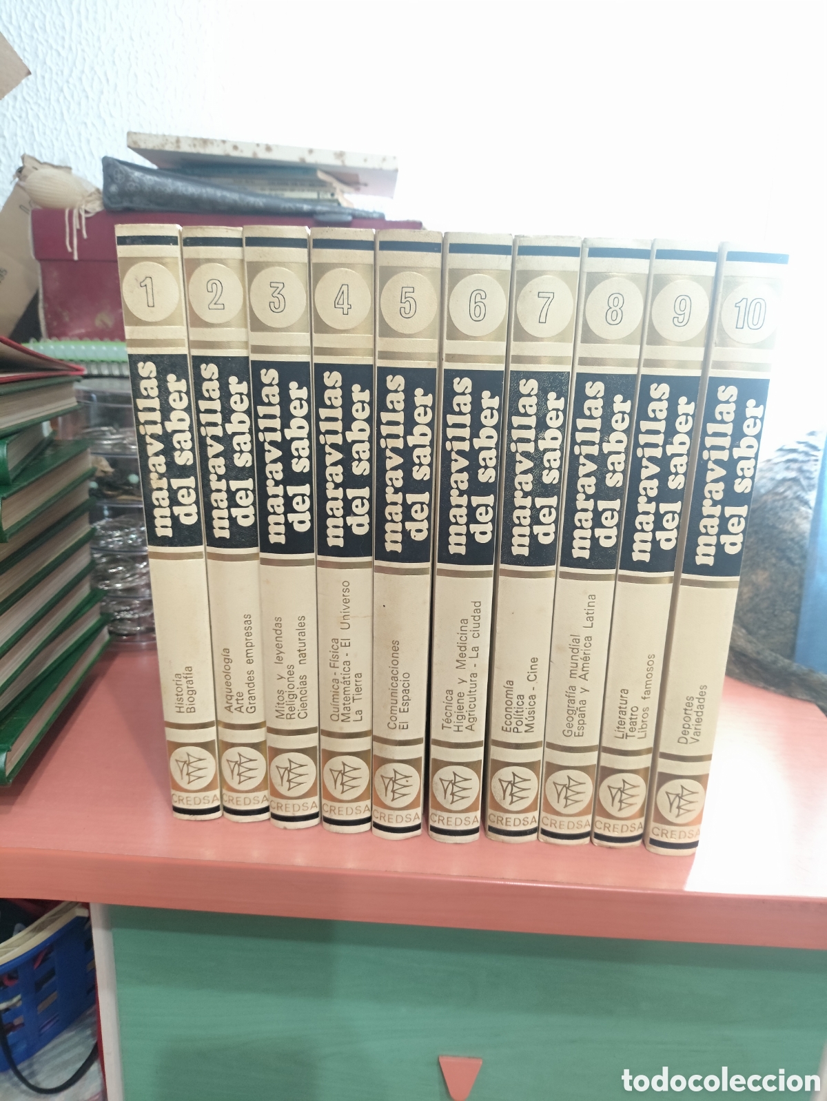 Second hand encyclopedias: Enciclopedia Maravillas del Saber