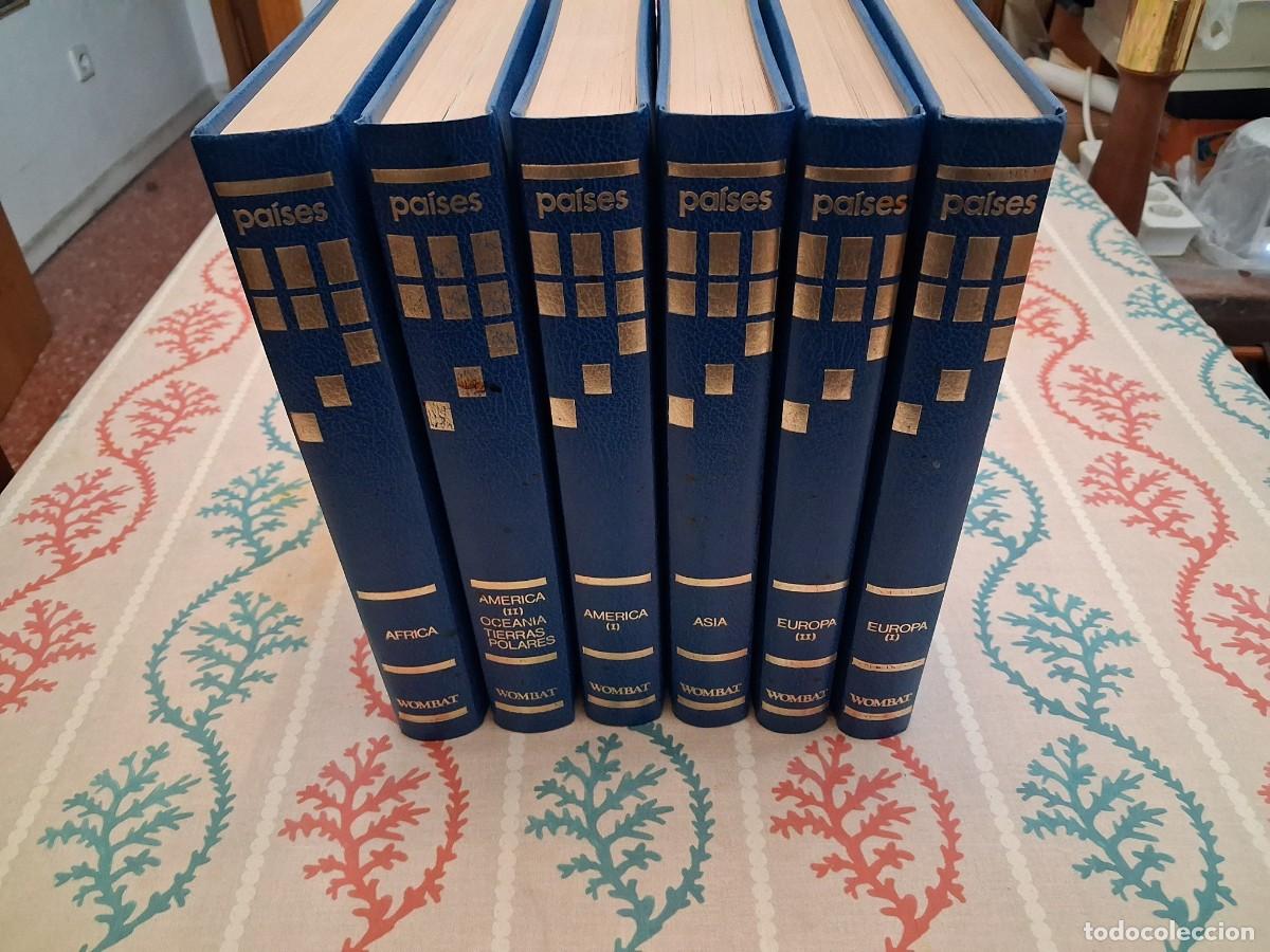 Second hand encyclopedias: Paises, editorial Wombat