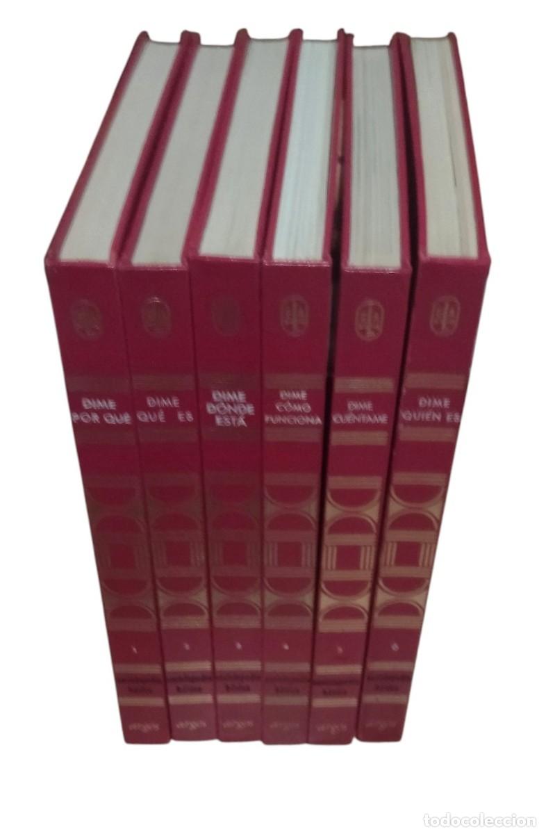 Livros em segunda m&atilde;o: ENCICLOPEDIA BASICA DIME / EDITORIAL ARGOS - 1&ordf; EDICION (1968-1971) - 6 TOMOS COMPLETOS. COMO NUEVA