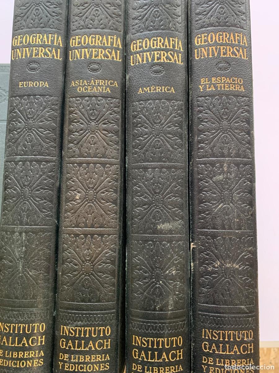 Enciclopedias de segunda mano: Geograf&iacute;a Universal 4 tomos completa
