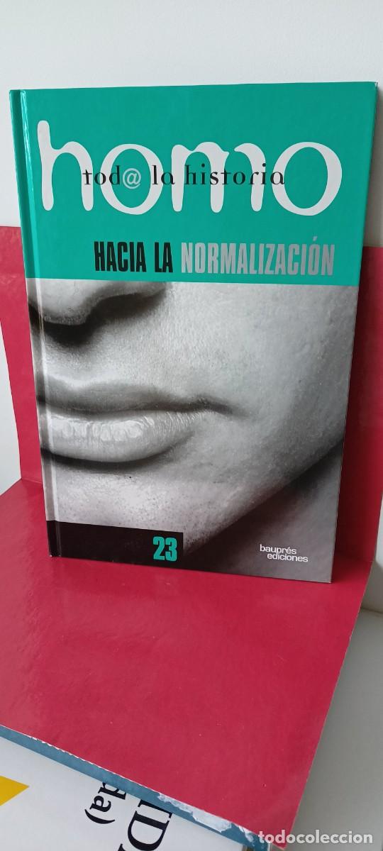 Enciclopedias de segunda mano: Homo toda la historia - Hacia la normalizaci&oacute;n tomo 23 - Salvat 1999