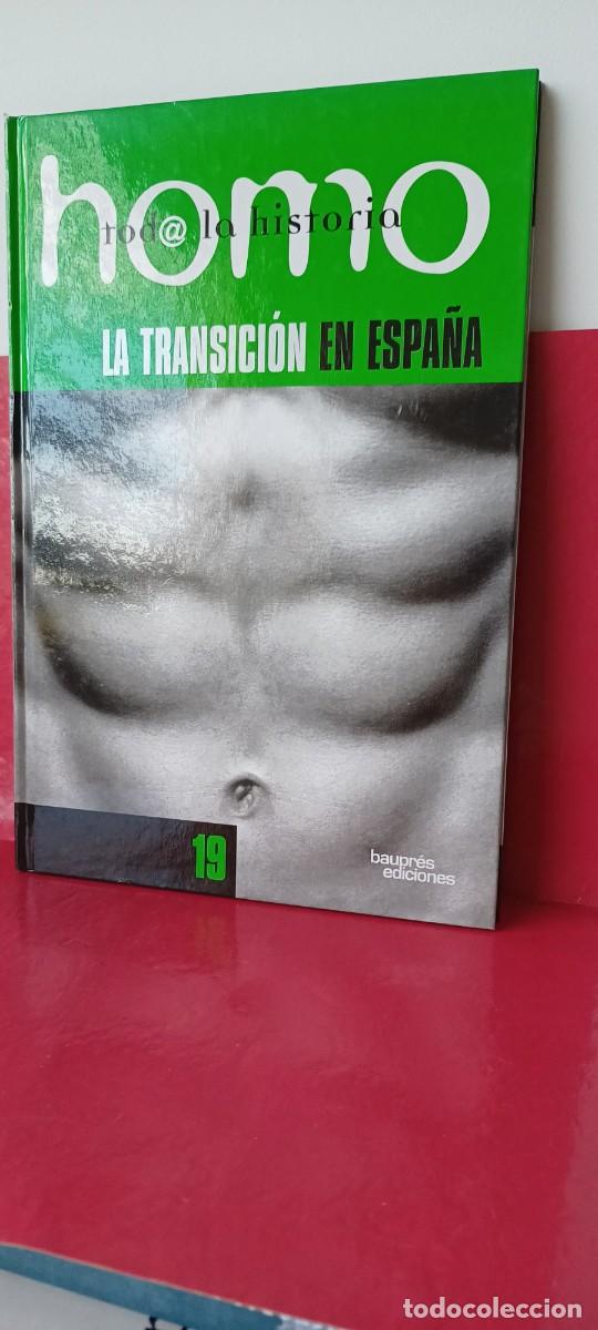 Enciclopedias de segunda mano: Homo toda la historia - La transici&oacute;n en Espa&ntilde;a tomo 19 - Salvat 1999