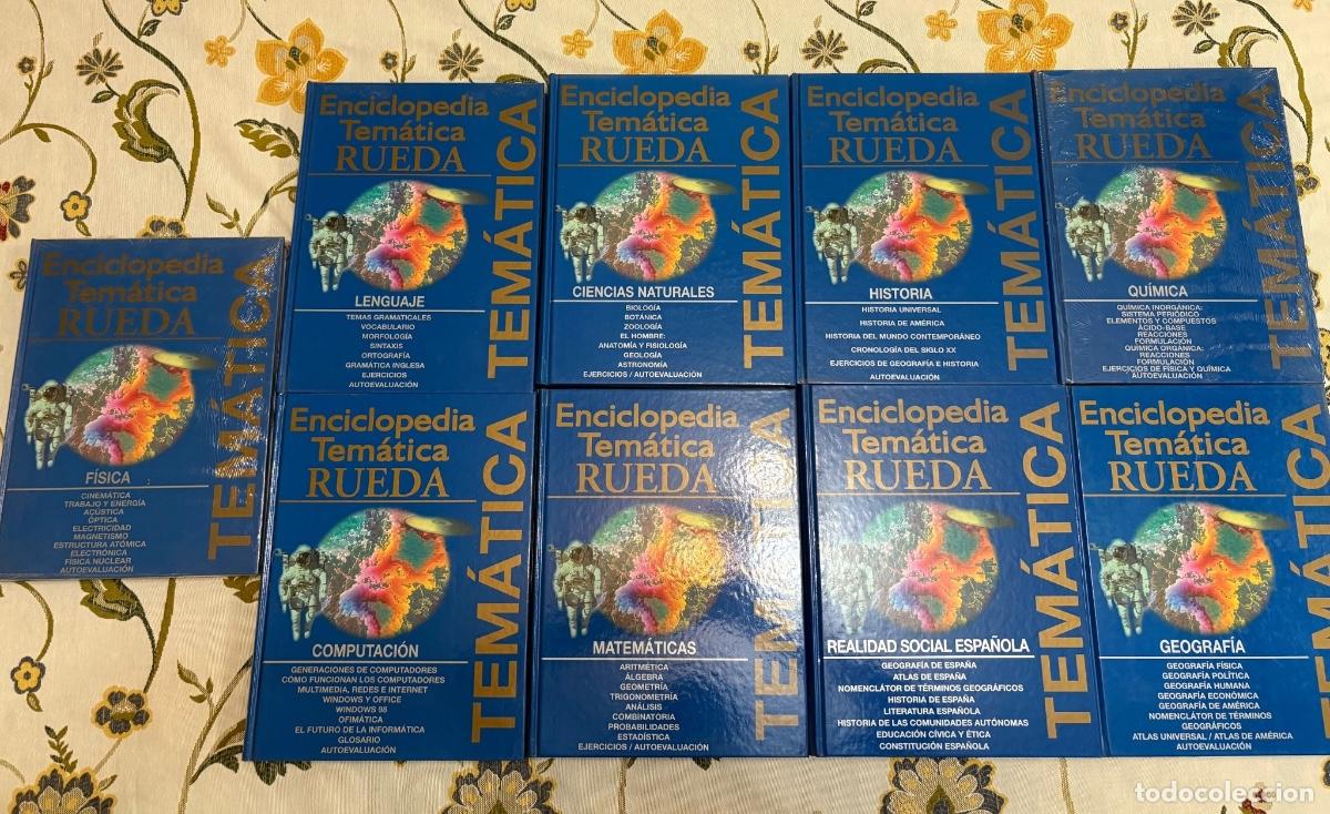 Enciclopedias de segunda mano: Enciclopedia Tem&aacute;tica Rueda completa 9 tomos