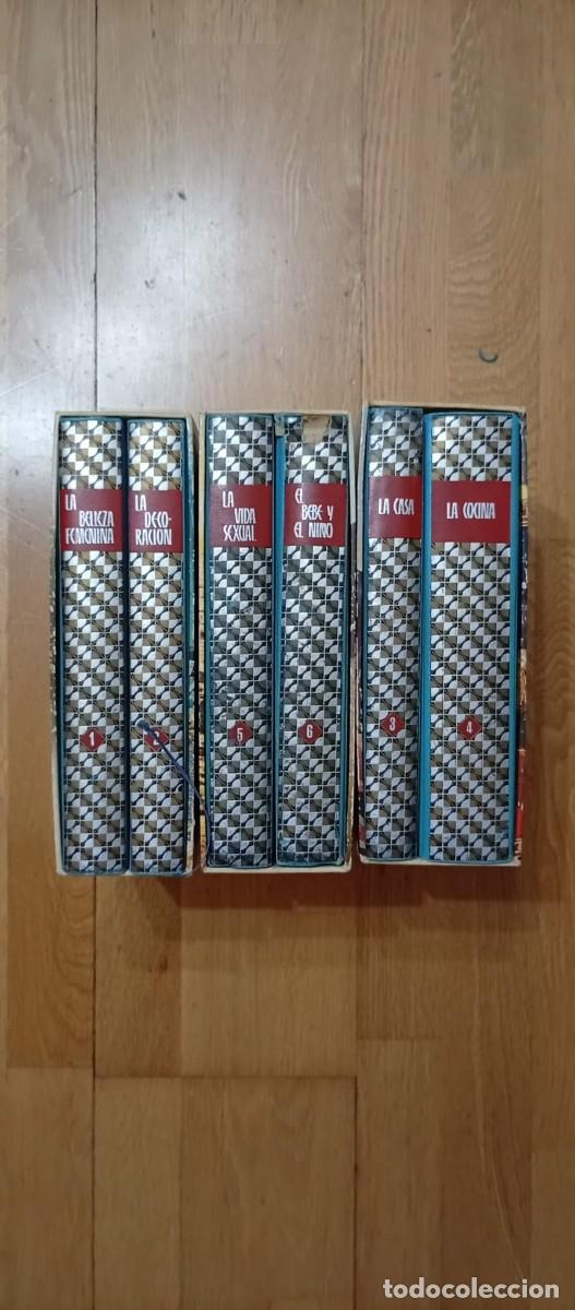 Enciclopedias de segunda mano: Enciclopedia Femenina Nauta 1973 &ndash; Colecci&oacute;n completa 6 tomos con estuches originales