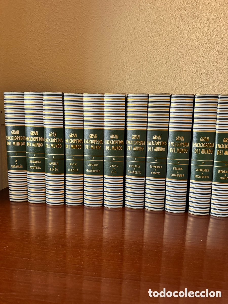Enciclopedias de segunda mano: Gran enciclopedia del mundo Durvsn