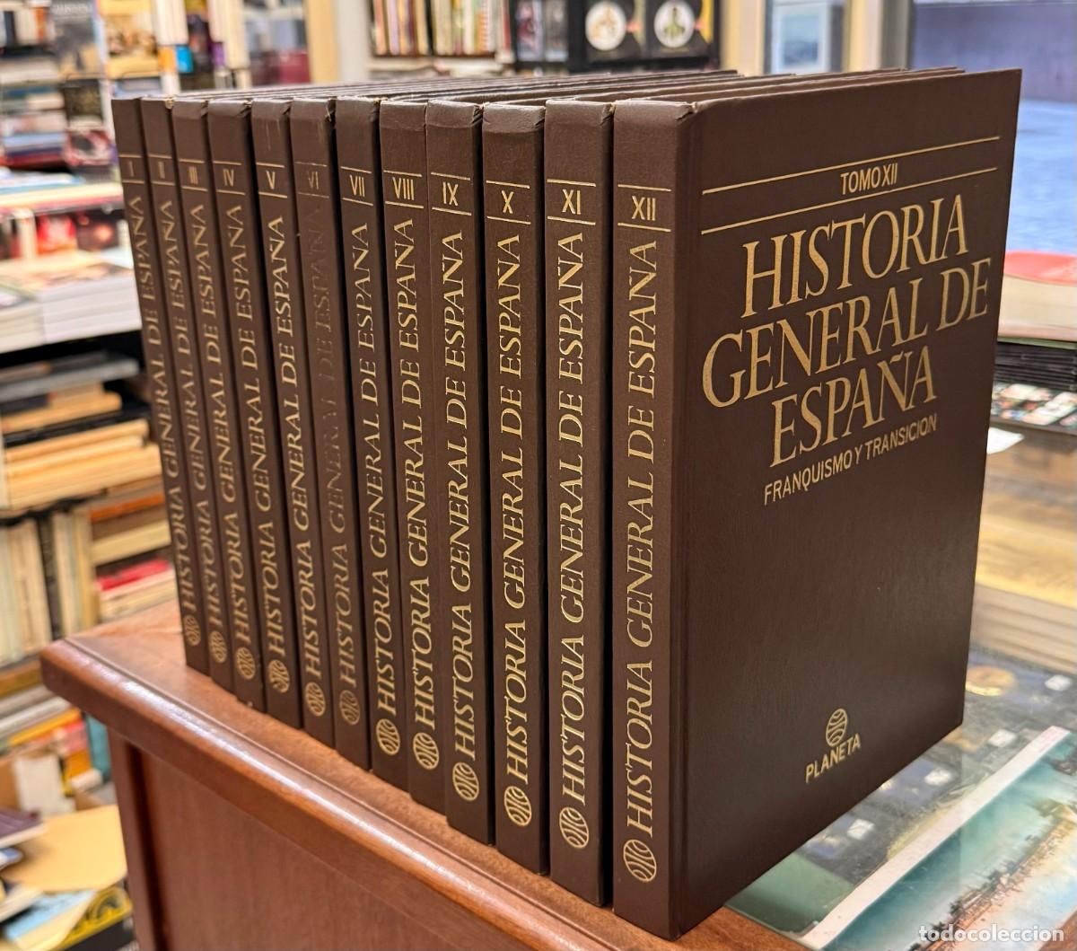 Enciclopedias de segunda mano: HISTORIA GENERAL DE ESPA&Ntilde;A (12 TOMOS) A-ENC-692-SF