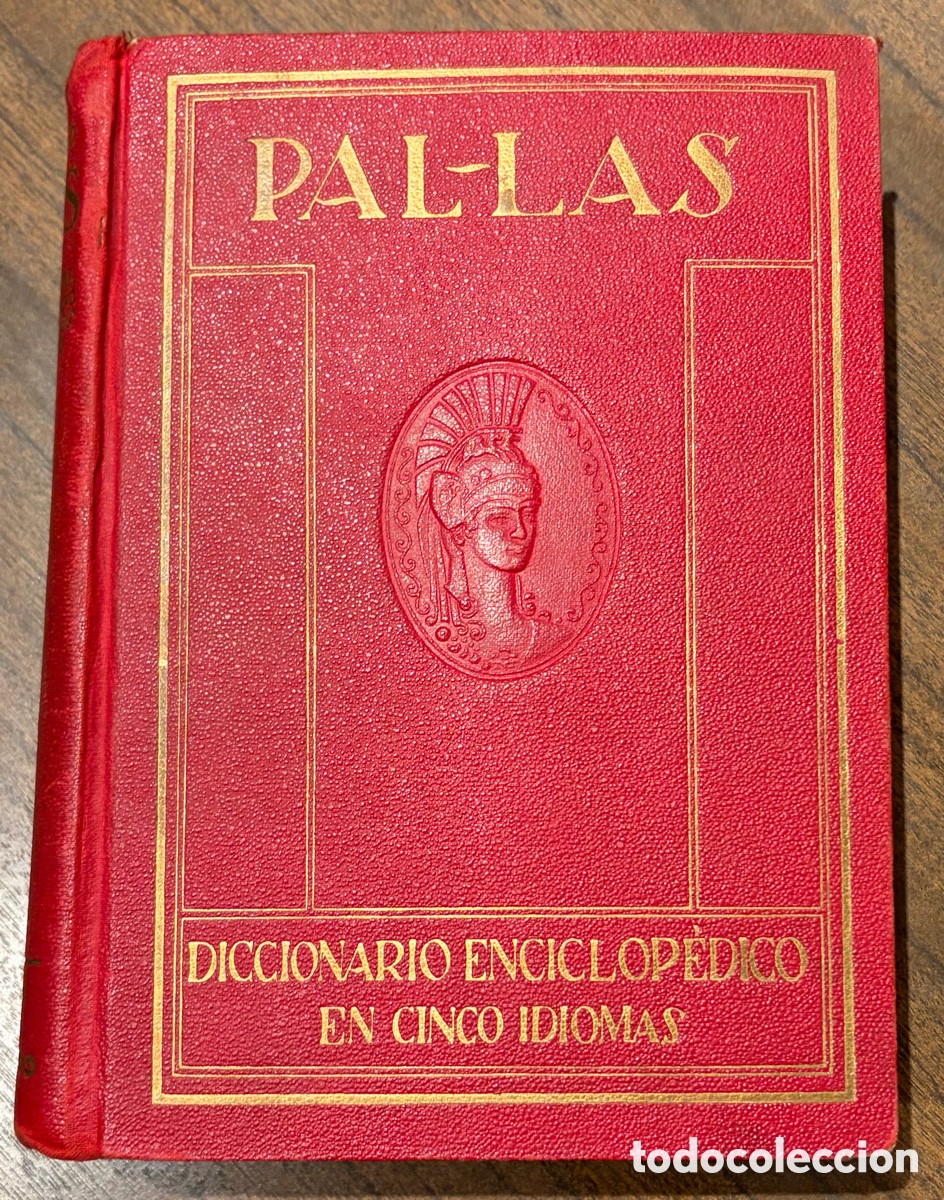 Enciclopedias de segunda mano: Pal-las. Diccionario enciclop&eacute;dico manual en cinco idiomas