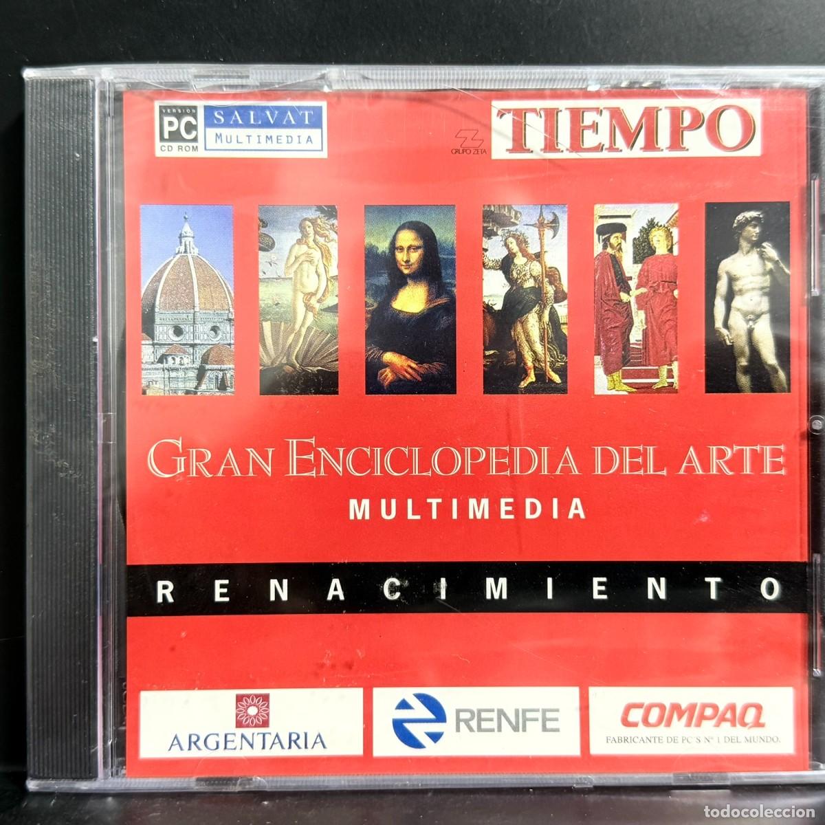 Second hand encyclopedias: Gran Enciclopedia del Arte Multimedia ● Renacimiento ● [CD-ROM] 1998 precintado