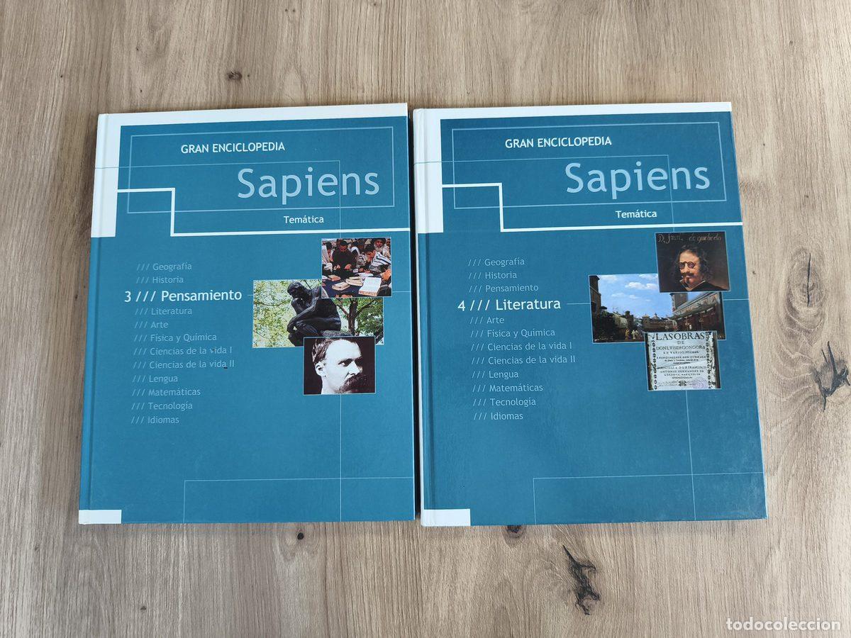 Enciclopedias de segunda mano: Gran enciclopedia tem&aacute;tica Sapiens tomos 3 y 4