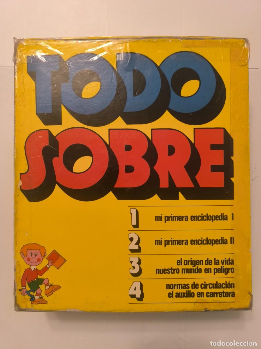 Enciclopedias de segunda mano: Todo sobre &ndash; Colecci&oacute;n infantil de 4 vol&uacute;menes &ndash; Ediciones Nauta