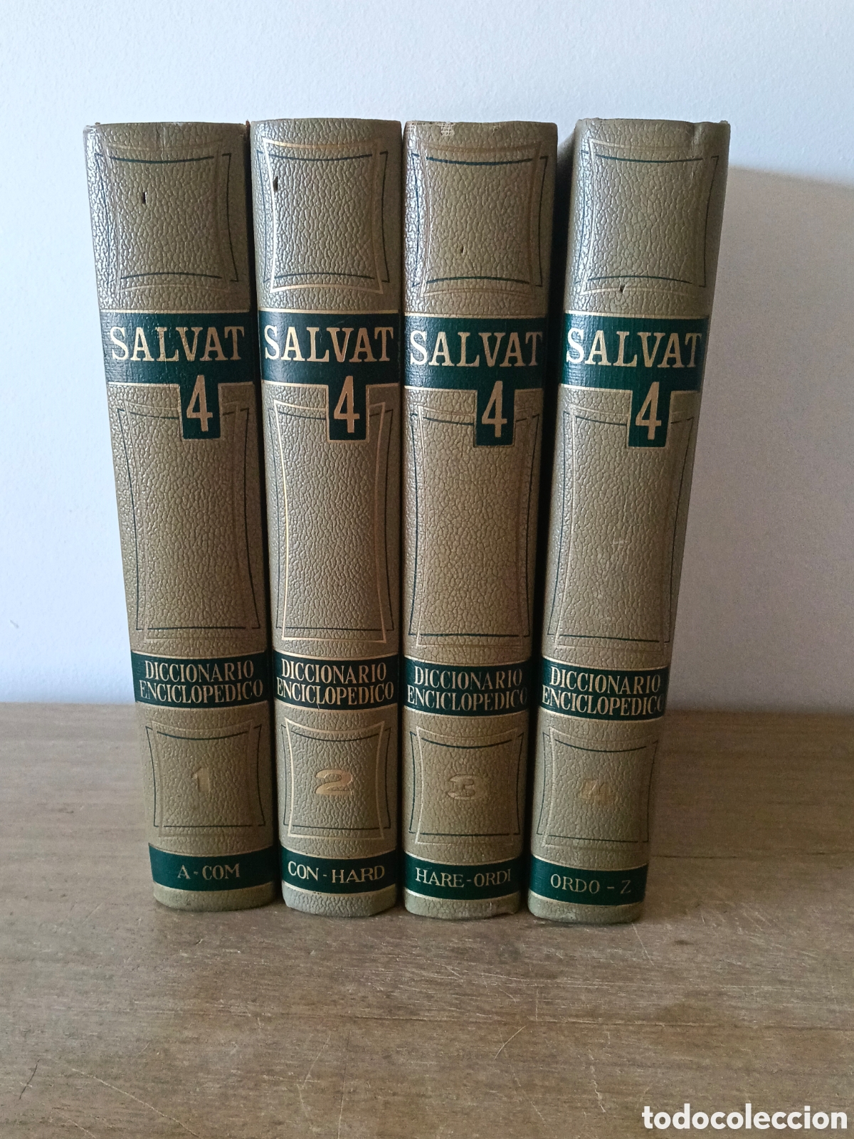 Enciclopedias de segunda mano: Enciclopedia Salvat 4 vol&uacute;menes