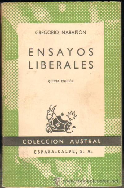 Libros de segunda mano: ENSAYOS LIBERALES  A-AUSV-478 - Foto 1
