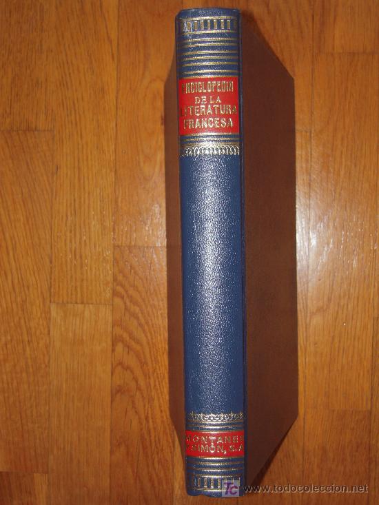 Libros de segunda mano: Enciclopedia de la literatura francesa / Jacques Nathan - Foto 1