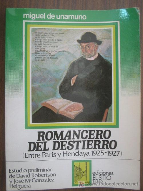 Libros de segunda mano: ROMANCERO DEL DESTIERRO. UNAMUNO, Miguel de. 1982. - Foto 1