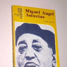 Libros de segunda mano: MIGUEL ÁNGEL ASTURIAS POR CARLOS MENESES. COLECCIÓN LOS POETAS Nº 14. EDICIONES JUCAR 1975.. Lote 24586339