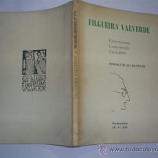 Libros de segunda mano: FILGUEIRA VALVERDE PUBLICACIONES CONFERENCIAS CURICULUM HOMENAJE DE SUS DISCÍPULOS GALICIA 1976 RM41