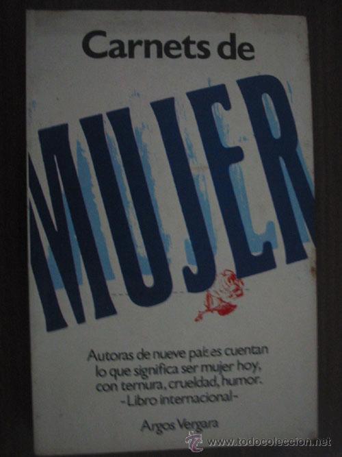 Libros de segunda mano: CARNETS DE MUJER. 1981. Argos Vergara - Foto 1