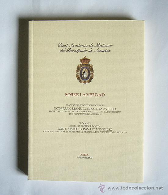 Libros de segunda mano: SOBRE LA VERDAD - JUAN MANUEL JUNCEDA AVELLO - Foto 1