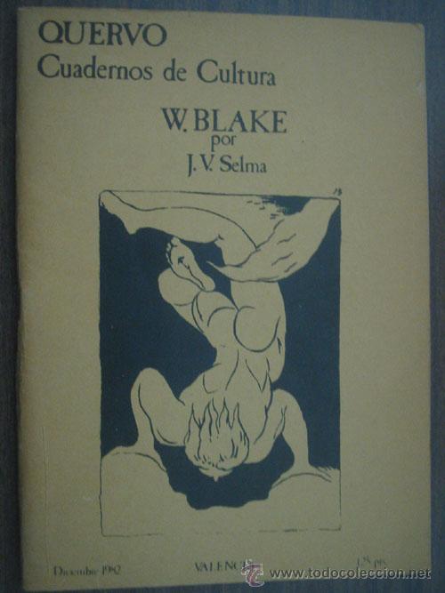 Libros de segunda mano: WILLIAM BLAKE. SELMA, Jos&eacute; Vicente. 1982. - Foto 1
