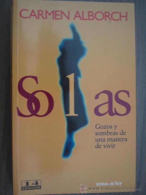 Libros de segunda mano: SOLAS. ALBORCH, Carmen. 1999. - Foto 1