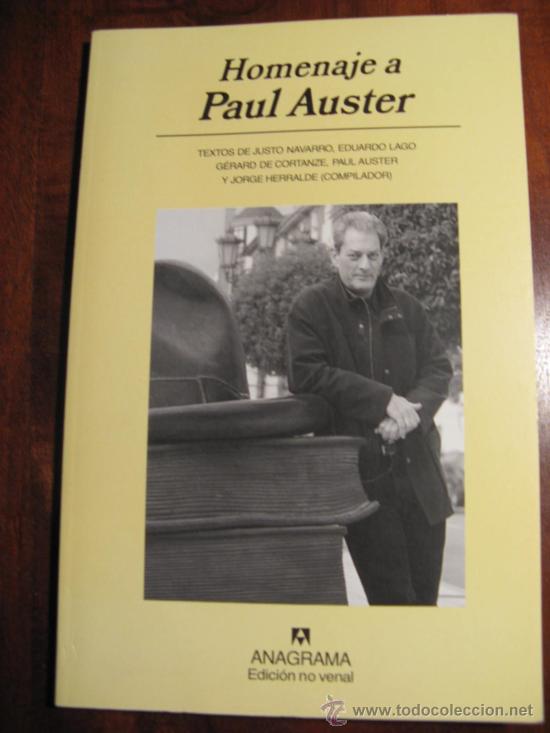 Libros de segunda mano: HOMENAJE A PAUL ASTER - Foto 1