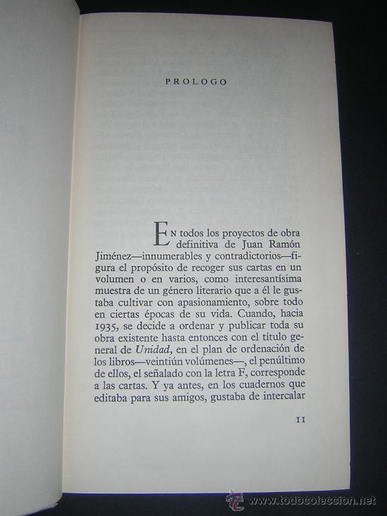 Libros de segunda mano: 1962 - JUAN RAMON JIMENEZ - CARTAS - PRIMERA EDICION - Foto 3