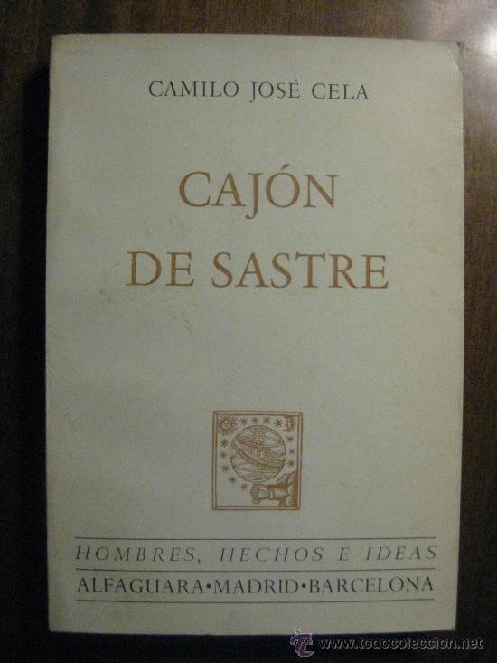 Libros de segunda mano: CAMILO JOSE CELA - CAJ&Oacute;N DE SASTRE - Foto 1