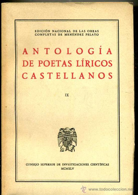 Libros de segunda mano: MEN&Eacute;NDEZ Y PELAYO : POETAS L&Iacute;RICOS CASTELLANOS IX : ROMANCES VIEJOS 4&ordf; PARTE