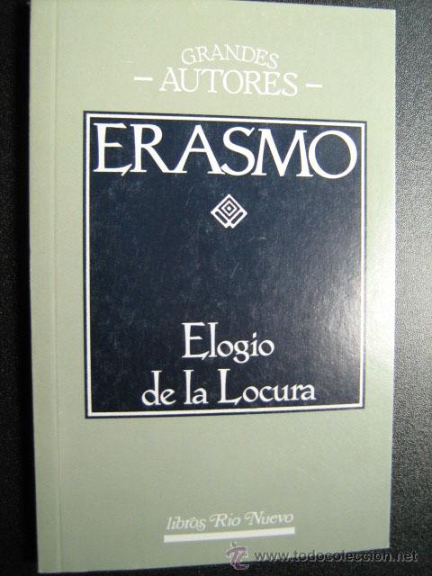 Libros de segunda mano: ELOGIO DE LA LOCURA. ERASMO. 1993 - Foto 1