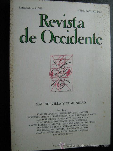 Libros de segunda mano: REVISTA DE OCCIDENTE. N&ordm; 27 - 28. 1983 - Foto 1