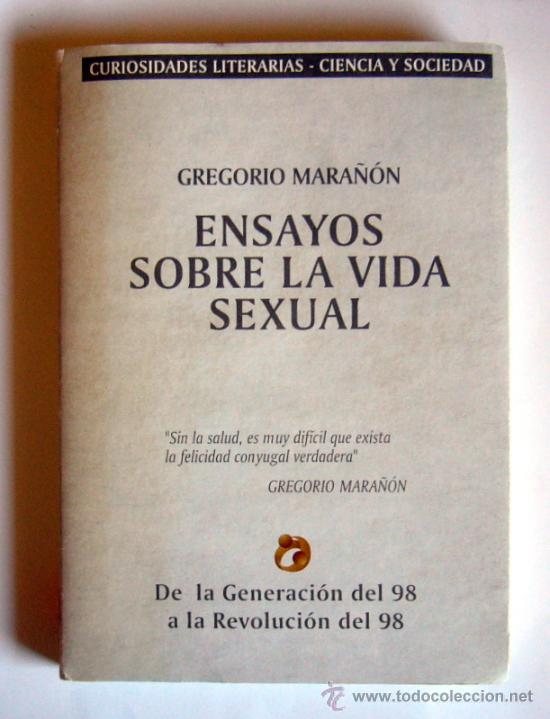 Libros de segunda mano: ENSAYOS SOBRE LA VIDA SEXUAL - GREGORIO MARA&Ntilde;ON - Foto 1