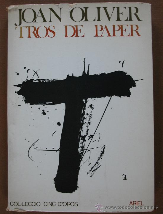Libros de segunda mano: Tros de paper. Joan Oliver - Foto 1