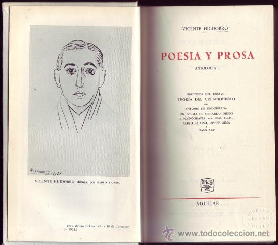 Libros de segunda mano: Poesia y Prosa. Vicente Huidobro. - Foto 1
