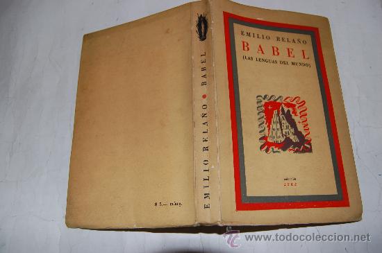 Libros de segunda mano: Babel. (Las lenguas del mundo).  EMILIO RELA&Ntilde;O  RM54822 - Foto 1