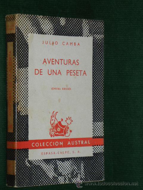 Libros de segunda mano: AVENTURAS DE UNA PESETA, de Julio Camba - Foto 1