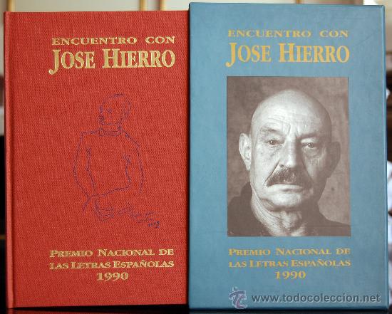 Libros de segunda mano: VARIOS: &rdquo;Encuentro con Jos&eacute; Hierro - Foto 1