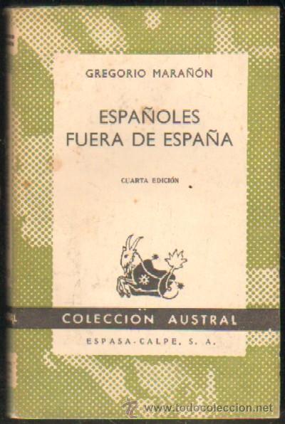 Libros de segunda mano: ESPA&Ntilde;OLES FUERA DE ESPA&Ntilde;A (A-AUSV-534) - Foto 1