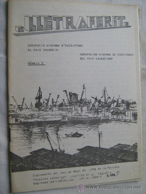 Libros de segunda mano: LLETRAFERIT. N&ordm; 2. 1978 - Foto 1
