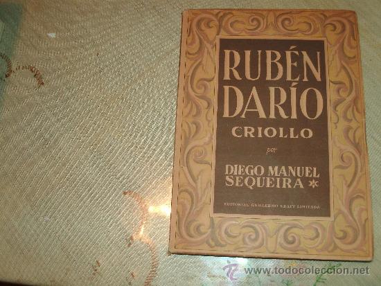 Libros de segunda mano: RUBEN DARIO CRIOLLO - Foto 1