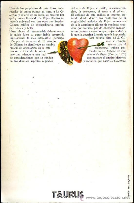 Libros de segunda mano: La Celestina.Arte y Estructura. Stephen Gilman. - Foto 2
